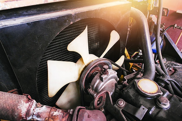 radiator fan running after car is off